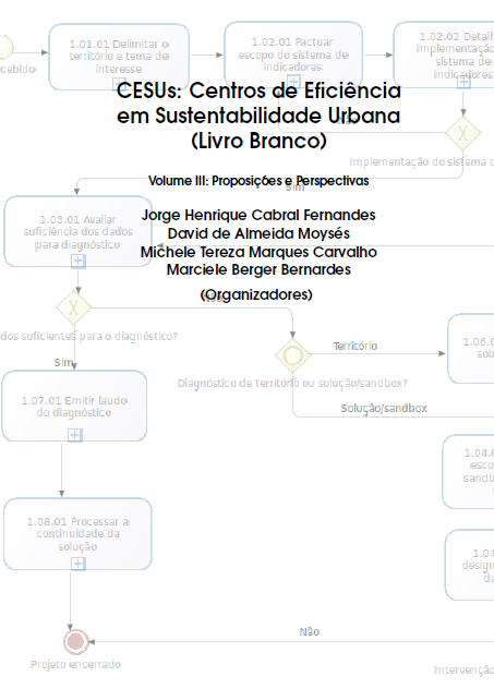 CESUs: Centros de Eficiência em Sustentabilidade Urbana (Livro Branco) – Volume III: Proposições e Perspectivas