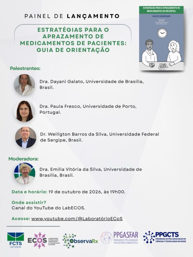 Guia apresenta estratégias para o uso seguro de medicamentos